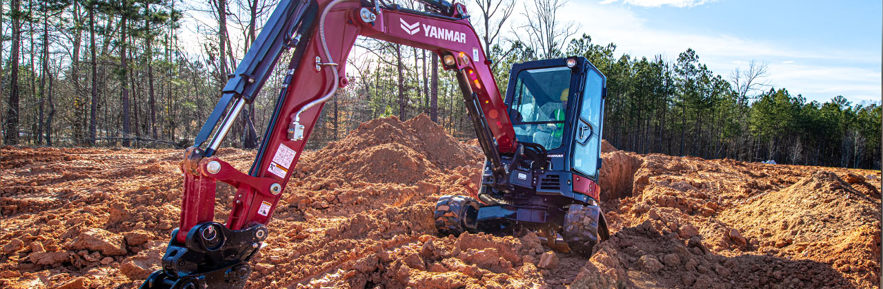 Yanmar Excavator Diggers Sales and Rental Barrie Toronto Ontario